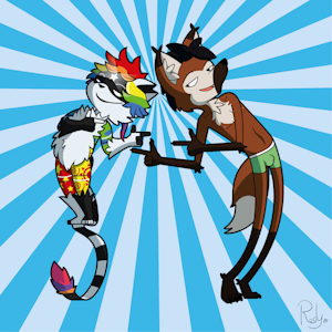 "No, you're the coolest!"
