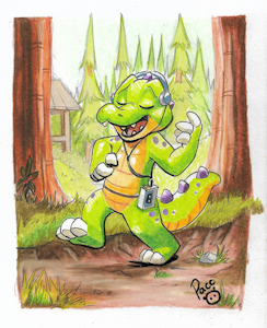 Crocodile Air Rock