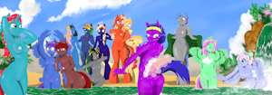 harem commission for Dominique Boisvert