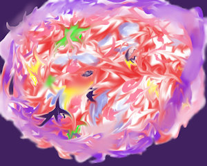 Smudging around