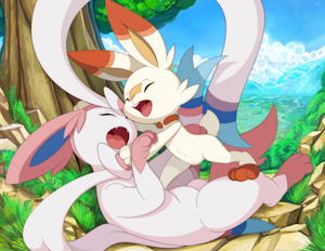 scorbunny &  Sylveon