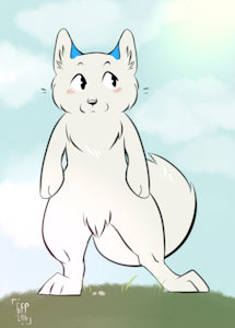Sköll Chibi by GoldenForehead