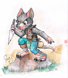 Flicker The Rat