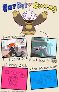 Paypal Commissions now open!