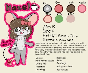 Hazel the mouse!