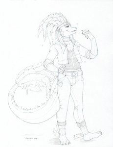 [CM] CyanideDieci Reptile Rough Sketch