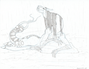 [CM] Fey Phoenix Oplos Rough Sketch