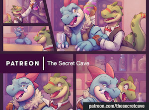 Cocodrile Cave Cafe Mini Comic