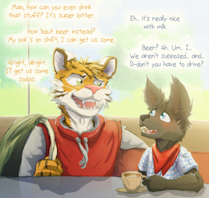 Cafe wait