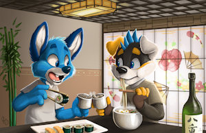 Sushi and Ramen
