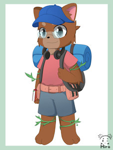 Bearwyn - A Hiking Bear