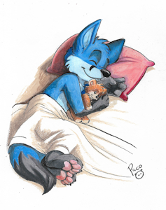 Sleeping Fox