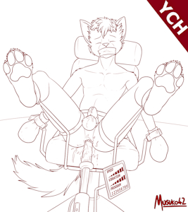 Fuck Chair (YCH AUCTION)