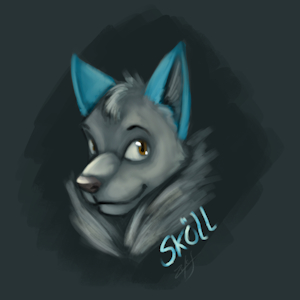 Sköll Headshot Painting By Zata-S