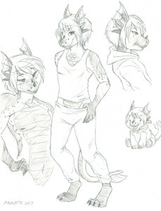 [CM] Dragon Sketch Page