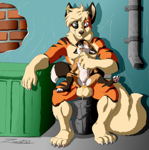 cub in piss
