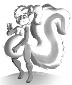 Pregnant girl