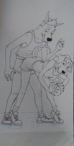 H-hey! Watch it will ya!?