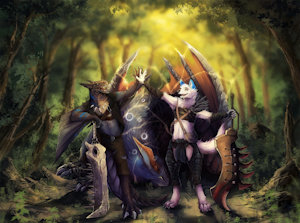 "Teamwork" By ravoilie