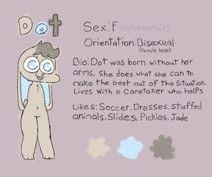 Dot the armless bun!