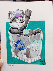 Digital Trash Panda
