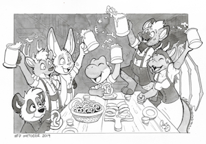 #Inktober2019 WorldTour Day 7: Germany