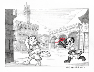 #Inktober2019 WorldTour Day 10: Florence