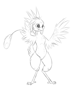 Patreon stuff#3: a birb