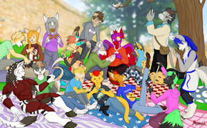 Lincsfur 2019 Group Picture (art)