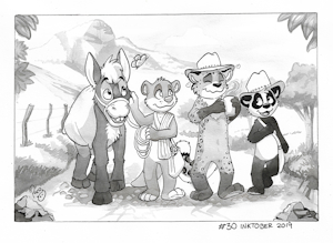 #Inktober2019 WorldTour Day 30: Colombia