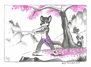 #Inktober2019 WorldTour Day22: Japan