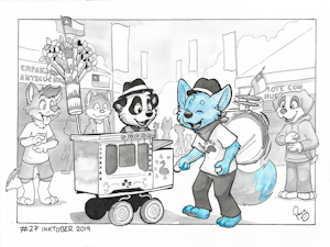 #Inktober2019 WorldTour Day27: Chile