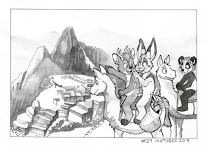 #Inktober2019 WorldTour Day29: Peru