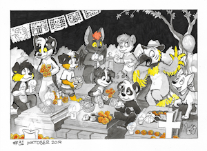 #Inktober2019 WorldTour Day31: México