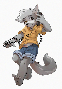 Alex On The Phone!