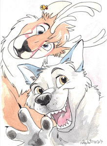 [Tradi] Lydus And Sköll by Adlynh