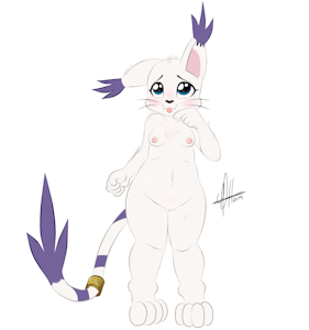 my new gatomon pic