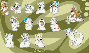 Stickers Telegram (second pack) By Electropaw
