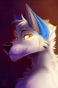 Sköll bust by atachi