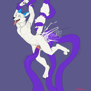 "tentacles hitting the right spot" By Keishinkae
