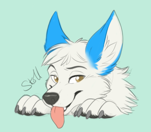 Sköll doodle By keihound