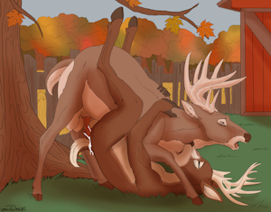 YCH: Buck Fucked