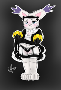 and upgrade of the old maid gatomon