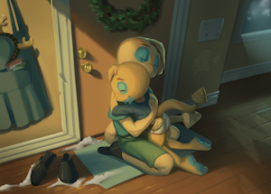 Working Late on Christmas Day