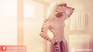 Patreon Reward - Out of the Shower
