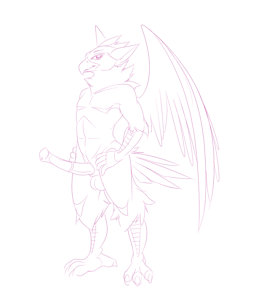 Sketch - Horse Grif