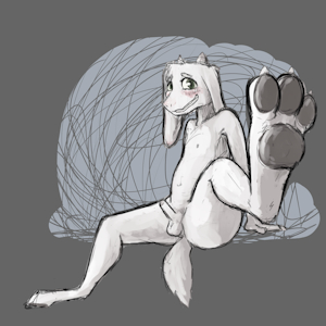 nice paws, asriel (stream request)