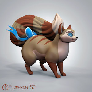 Gluttony Tanuki 3D