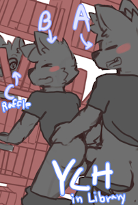 [ YCH ] OUT DOOR IN LIBRALY
