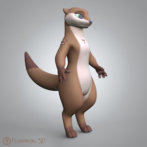 Kiwi Otter 3D